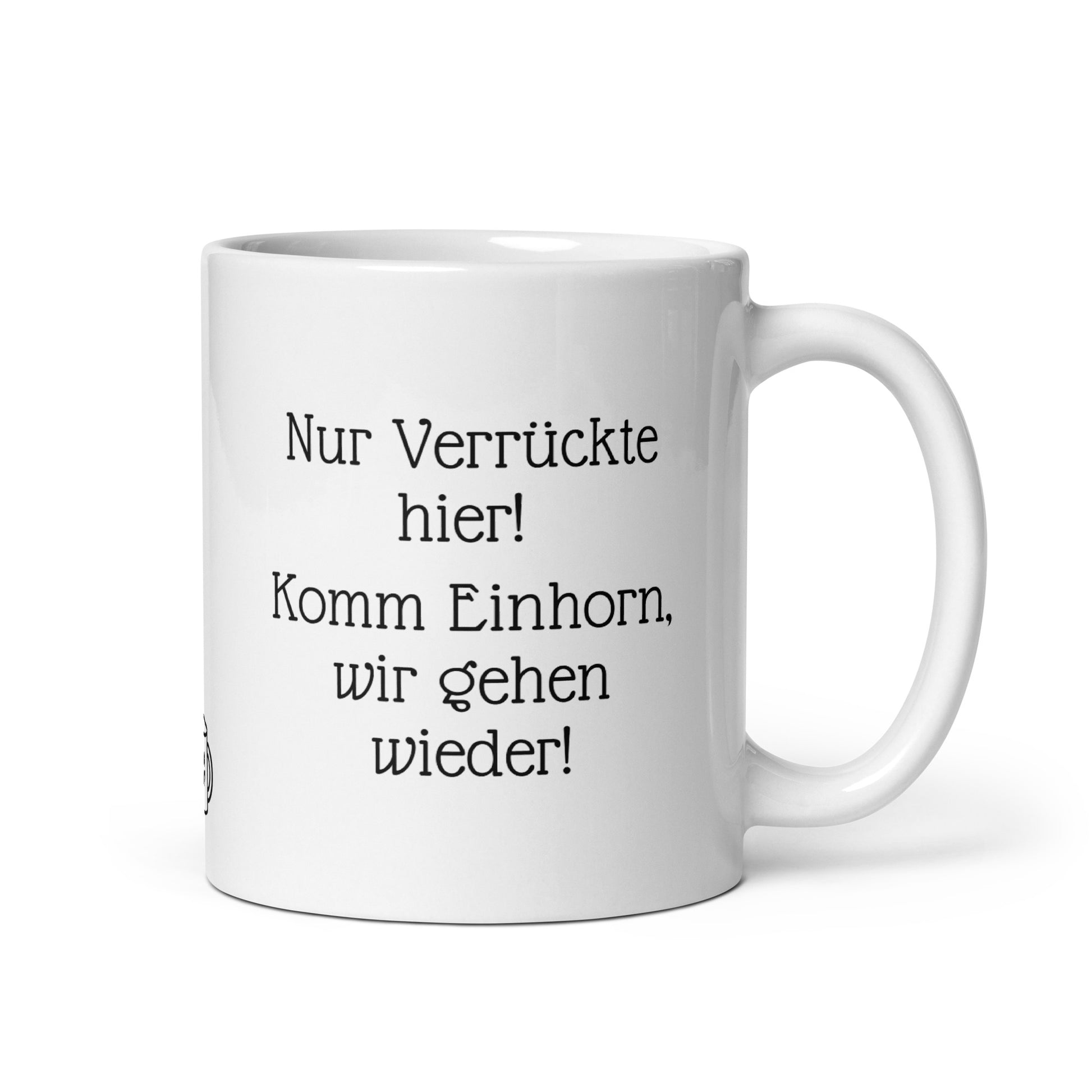 Kaffeetasse mit Einhorn-Motivation fürs Büro. MUG THAT Keramik Becher für positive Arbeitsatmosphäre. Spülmaschinenfest, ideal als Geschenk